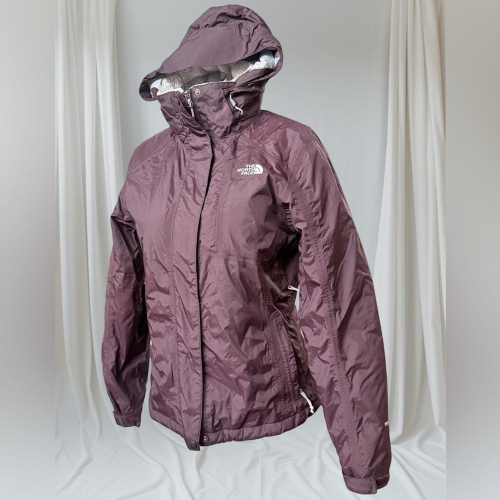 The North Face Hyvent Puffer Jacket in Brownish Burgundy Sz SP